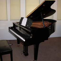 CorrFlow generated image of grand piano