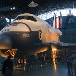 CorrFlow generated image of space shuttle