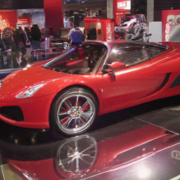 CorrFlow generated image of sports car