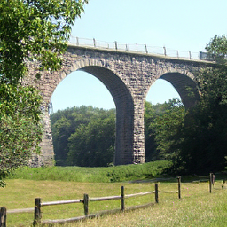 CorrFlow generated image of viaduct